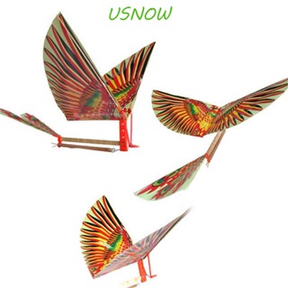 Usnow ชุดโมเดลเครื่องบินของเล่น รูปนก สําหรับเด็ก DIY