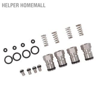 Helper HomeMall Ball Lock Keg โพสต์แก๊สของเหลว 18 มม.ด้ายสแตนเลส Poppet ฤดูใบไม้ผลิสำหรับไวน์ Cola Syrup Buckets