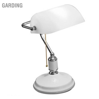 Garding โคมไฟข้างเตียงสีขาวแฟชั่นสร้างสรรค์ Bank ไฟ Retro Nightstand โคมไฟสำหรับเด็กอ่าน EU Plug