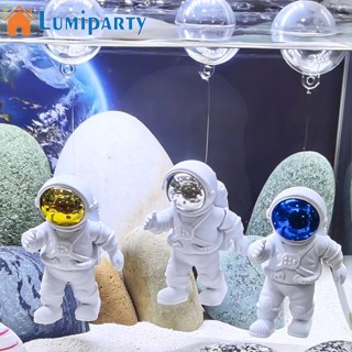 Lumiparty ฟิกเกอร์นักบินอวกาศ ลอยน้ํา อุปกรณ์เสริม สําหรับตกแต่งตู้ปลา