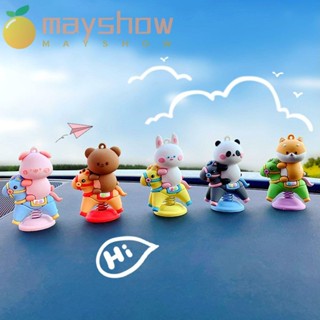 Mayshow ตุ๊กตาการ์ตูนเขย่า อุปกรณ์เสริม สําหรับตกแต่งบ้าน ภายในรถยนต์