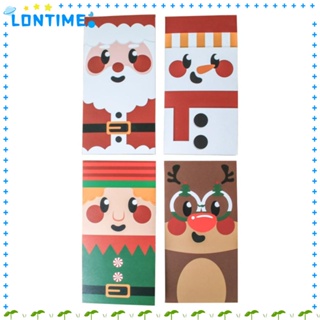 Lontime การ์ดอวยพร โปสการ์ด ลายคริสต์มาส Diy สําหรับตกแต่งปาร์ตี้คริสต์มาส 12 ชิ้น