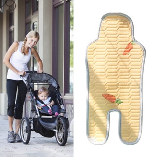 DreamCradle เบาะรองนั่งรถยนต์สำหรับเด็กลายการ์ตูน Universal Breathable Children Car Cooler Pad สำหรับฤดูร้อน