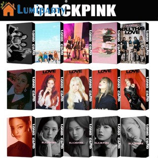 Lumiparty พร้อมส่ง อัลบั้มการ์ดโลโม่ ลายศิลปินเกาหลี BLACKPINK SQUARE UP Kill This Love Jennie Jisoo Rose Lisa HD 30 ชิ้น ต่อกล่อง