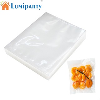 Lumiparty ถุงซีลสูญญากาศใส ทนอุณหภูมิสูง สําหรับถนอมอาหาร 100 ชิ้น