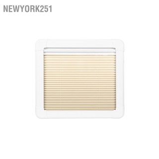  Newyork251 RV Push Out Window กระจกอะคริลิคสองชั้น UV ทนเสียงฉนวนกันความร้อนหน้าต่างทางออกภายนอกพร้อมม่านความเป็นส่วนตัวแมลงสุทธิ