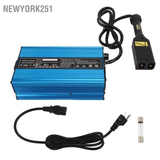  Newyork251 DC 36V 12A เครื่องชาร์จแบตเตอรี่รถกอล์ฟการชาร์จอัจฉริยะ D สไตล์ US PLUG AC 110-130V แบตเตอรี่ทดแทนสำหรับ E-Z-GO