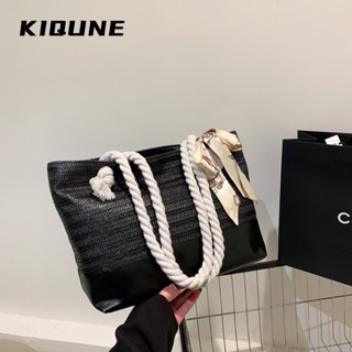 KIQUNE  กระเป๋าผู้หญิงสะพายข้าง กระเป๋าสะพาย ข้าง 2023 NEW   Stylish รุ่นใหม่ Trendy Comfortable L91TXID 37Z230910