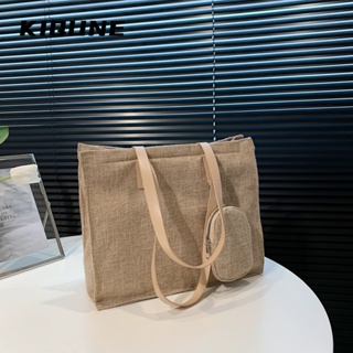 KIQUNE  กระเป๋าผู้หญิงสะพายข้าง กระเป๋าสะพาย ข้าง 2023 NEW   Korean Style Chic Comfortable Trendy L91TXCJ 37Z230910