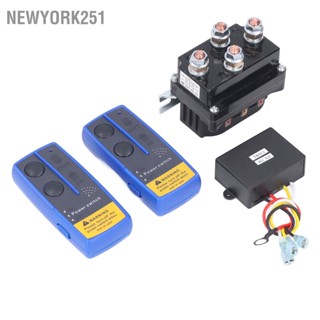 Newyork251 500A 12V กว้านโซลินอยด์รีเลย์คอนแทคชุดรีโมทคอนโทรลสำหรับ 8000lb-12000lb กว้านรถบรรทุกรถจี๊ป ATV SUV