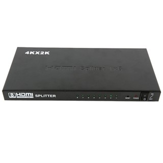 Rl-hsp4k18-1 อุปกรณ์แยก hdmi 1 In 8 Out Video Conversion 1 Point 8 4k One In Eight Out