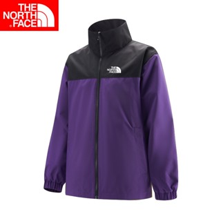 👍S-3XL 40-115KG 👍 The North Face เสื้อแจ็กเก็ตกันฝน มีฮู้ด กันน้ํา ระบายอากาศ พลัสไซซ์ สําหรับขี่จักรยานกลางแจ้ง ทุกเพศ