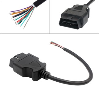 สายเคเบิลต่อขยาย OBD2 16Pin 1 ฟุต สําหรับรถยนต์