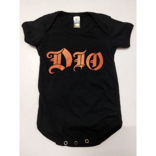 เสื้อยืด ลายโลโก้ DIO BAND ROMPER สําหรับเด็กทารก