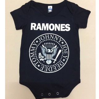 เสื้อยืด ลายสัญลักษณ์ RAMONES BAND สําหรับเด็กทารก