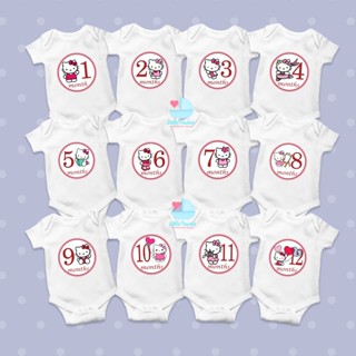 ชุดรอมเปอร์ ลาย Hello Kitty สําหรับเด็กทารก