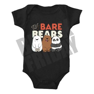 [พร้อมส่ง] We BARE BEAR CASUAL BABY ROMPER 03