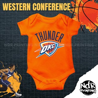 Baby Onesie-Thunder OKC (ประชุมทางตะวันตก)