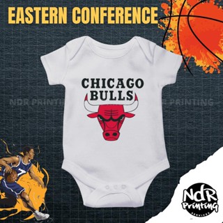 Baby Onesie-Chicago Bulls (การประชุมทางตะวันออก)