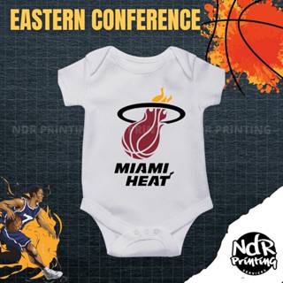 Baby Onesie-Miami ฮีทเตอร์ (ประชุมทางตะวันออก)
