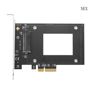 อะแดปเตอร์การ์ดแปลง NEX U 2 เป็น PCIe PCI Express X4 X8 X16 เป็น U 2 NVMe SSD