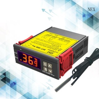 Nex STC-1000 เทอร์โมสตัทรีเลย์ควบคุมอุณหภูมิ LED AC220V AC110V