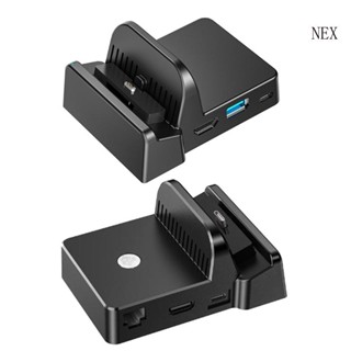 Nex แท่นชาร์จทีวี พร้อม USB 3 0 USB-C USB2 0