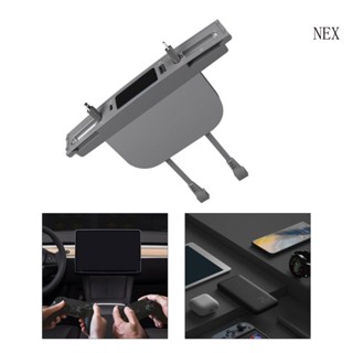 Nex อะแดปเตอร์ชาร์จเร็ว สําหรับ Model 3 Y Glovebox Hub