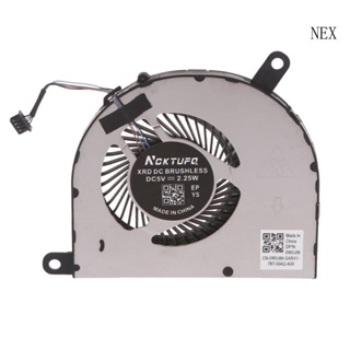 Nex พัดลมระบายความร้อนฮีทซิงค์ CPU DC5V สําหรับ Latitude 5480 E5480 DC28000IXSL 5V0 4A