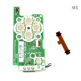 Nex บอร์ดปุ่มสวิตช์ไฟ ABXY แบบเปลี่ยน สําหรับ NDSI Switch Board