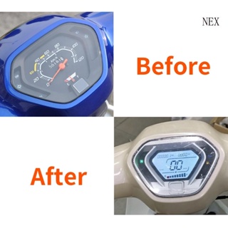 Nex เครื่องวัดระยะทางดิจิทัล LCD 7 สี สําหรับรถจักรยานยนต์ EX5 Dream110 Speedometer