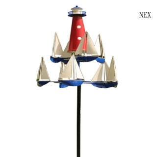 Nex กังหันลม สําหรับตกแต่งสวน เรือใบ กระถางดอกไม้