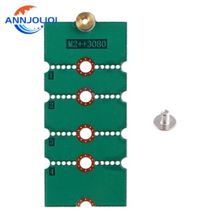 Ann NGFF M2 SSD บอร์ดอะแดปเตอร์ขยายการ์ดโอน สําหรับ 2230 2242 2260 ถึง 80