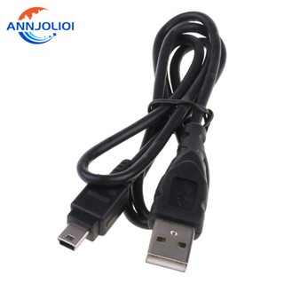 Ann สายชาร์จ USB 2 0 Type A ตัวผู้ เป็น Mini B 5-pin 2 6 ฟุต 0 8 เมตร