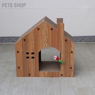 Pets Shop Cat Scratch House Wearable Breathable สบายลูกแมว Scratcher Hut สำหรับพักผ่อนเล่น