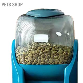  Pets Shop เครื่องป้อนสุนัขอัตโนมัติชุดความจุขนาดใหญ่เครื่องจ่ายน้ำอัตโนมัติแมวแรงโน้มถ่วงชามอาหารสำหรับสัตว์เลี้ยง