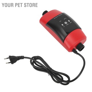  Your Pet Store ถังปลาแท่งทำความร้อนภายนอกปลอดภัยกันน้ำจอแสดงผล LED ป้องกันการรั่วไหล Submersible Aquarium เครื่องทำความร้อนภายนอก