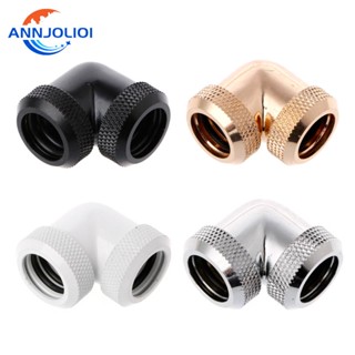 Ann อุปกรณ์เชื่อมต่อ G1 4 Rotary Fitting Extender สําหรับ PC Water Cooling 1 แพ็ค