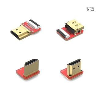 Nex อะแดปเตอร์สายเคเบิ้ล FPV 4K 90 180 270 องศา FPC 20pin