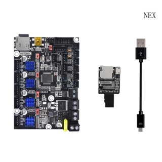 Nex SKR เมนบอร์ดควบคุม E3 V2 0 32 บิต เสียงเงียบ พร้อมไดรเวอร์สเต็ปมอเตอร์ TMC2209 UART สําหรับอัพเกรด