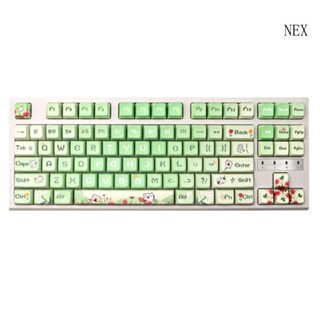 Nex 145 Meow Star Man PBT DYE-SUB ปุ่มกดแป้นพิมพ์ MDA Profile สําหรับแป้นพิมพ์ Mechanical