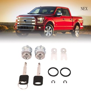 Nex ชุดกุญแจล็อคประตูรถยนต์ แบบเปลี่ยน สําหรับ F350 F150 F250 7C3Z1521990ก