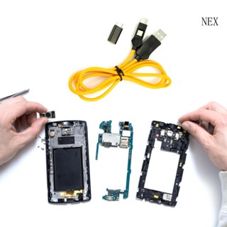 Nex สายเคเบิลวิศวกรรม USB 1 0 แก้ปัญหา สําหรับซ่อมแซมโทรศัพท์ โดยไม่มีพอร์ต USB1 0