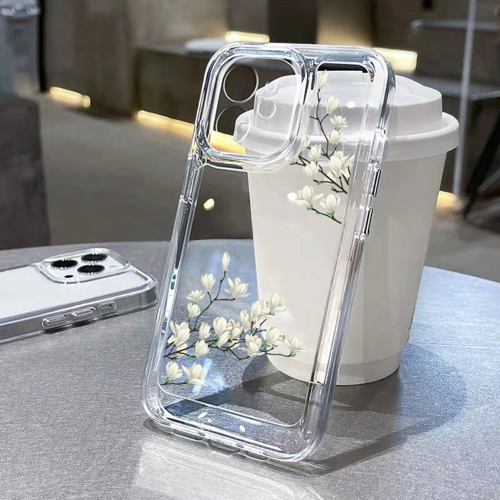 Space Case for iPhone 17 16 11 13 15 12 14 Pro Max X XS Max 7 8 15 14 Plus SE XR Clear TPU กันกระแทก เคสโทรศัพท์มือถือ