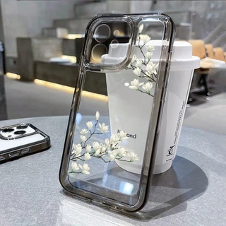 Space Case for iPhone 17 16 11 13 15 12 14 Pro Max X XS Max 7 8 15 14 Plus SE XR Clear TPU กันกระแทก เคสโทรศัพท์มือถือ