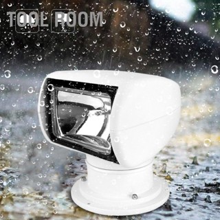 Tool Room 12V 100W เรือ รถบรรทุกรถ Spotlight Marine Searchlight Light รีโมทคอนโทรลโคมไฟกลางแจ้ง