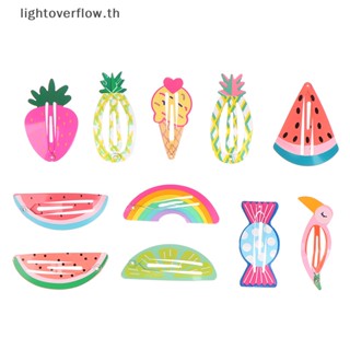 [lightoverflow] กิ๊บติดผม ลายการ์ตูน สําหรับเด็ก 2 ชิ้น ต่อชุด