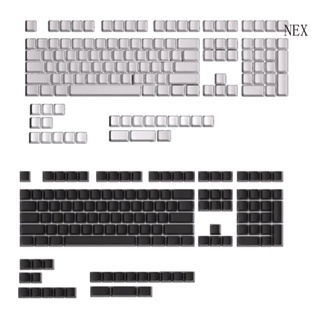 Nex ปุ่มกดคีย์บอร์ด 131 คีย์ PBT LED 60% 75% TKL 104 108