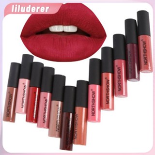 Northshow Non-stick Cup Matte Lipstick ลิปกลอสกลิ่นช็อกโกแลตนม HO