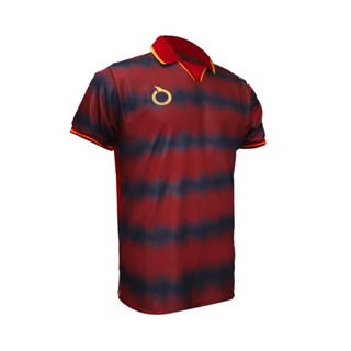 Lusail Jersey 2022 - Maroon เสื้อบอล สีดํา สีทอง